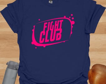 Camiseta de gimnasio de Fight Club / Camiseta retro de boxeo / Camiseta de entrenamiento inspirada en películas para fanáticos del fitness