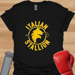 Italian Stallion Shirt - Rocky T-Shirt - Boxing Fan Gift - Movie Inspired Tee - Vintage 1976 Rocky Balboa - Philadelphia Boxing Apparel