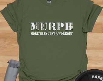 Murph Workout T-shirt: Military Fitness, Crossfit Gym Tee