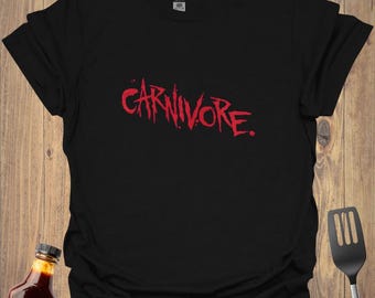 Carnivore T-Shirt: Meat Lover BBQ Grill Master Tee