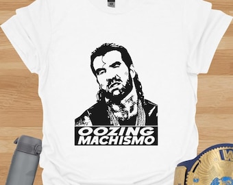 Retro 90s Wrestling T-Shirt: Rasiermesser Ramon Inspiriert