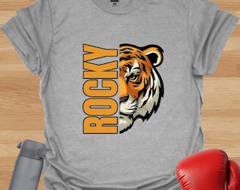 Rocky Tiger T-Shirt: Boxing Motivation Tee