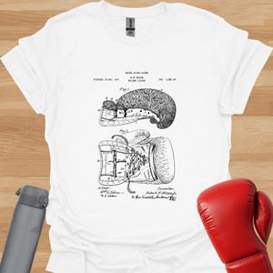 Boxing Glove Patent T-Shirt | Vintage Boxing Design | 1914 Boxer Gift | Fight Sports Tee | Martial Arts | Combat Sports | Boxing History Art