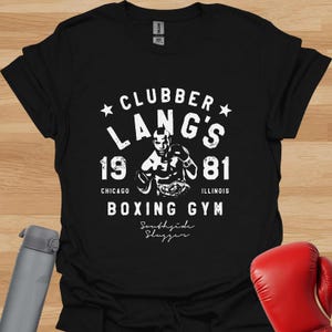 Clubber Lang’s Boxing Gym T-Shirt – Retro 80s Boxing Tribute - Rocky Inspired Tee
