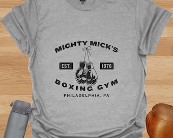 Mighty Mick's Boxing Gym T-Shirt: Philly Vintage Boxing Tee