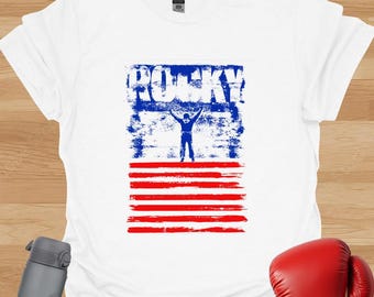 Rocky Boxing T-Shirt - Classic Fight Fan Tee for Boxing Fans and Movie Lovers