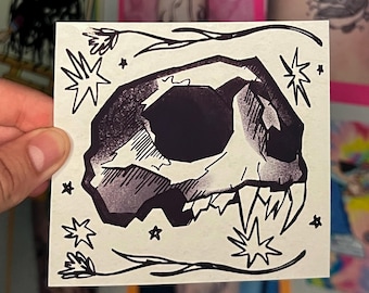 fangskull bloom - print