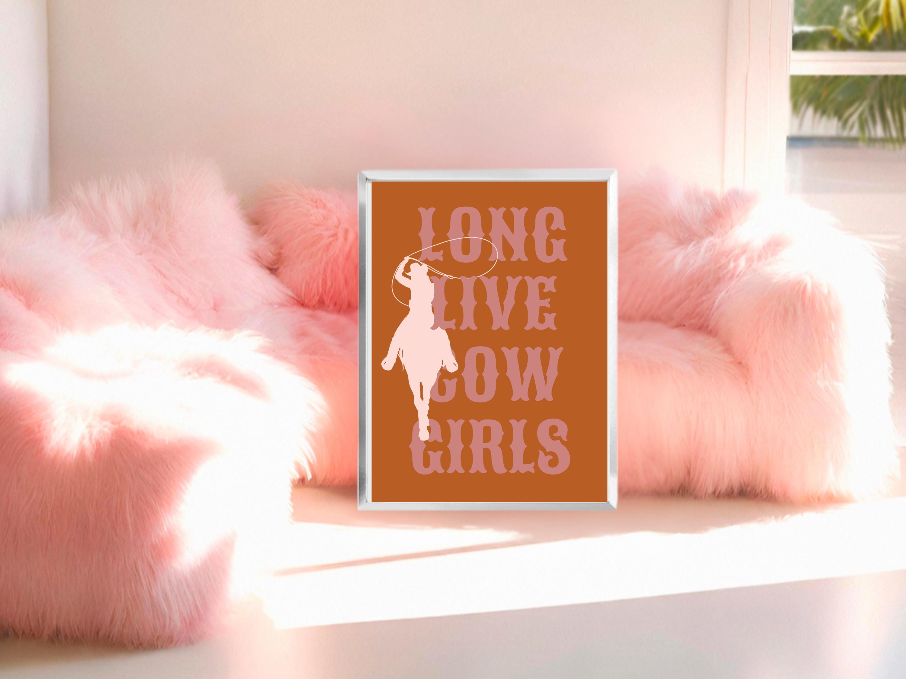 Discover Cowgirl Wall Art, Southwestern & Coastal Cowboy Poster, Texas Arizonna Western Music Lyrics Print