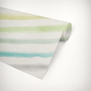 Water Color Rainbow Removeable Wallpaper