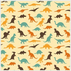 Dinosaur Kids Removable Kids Wallpaper