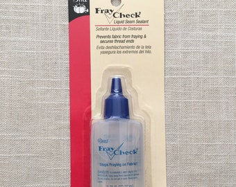 Fray Check Liquid Seam Sealant Prevents Fabric From Fraying and Secures Thread Ends Dritz