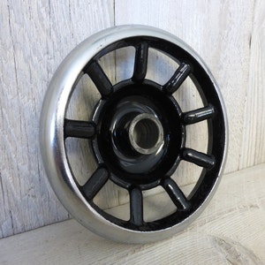 Spoked Wheel for Sewing Machine Conversion to Treadle or Hand Crank Machine Reproduction For Singer or Model 15 Style image 1
