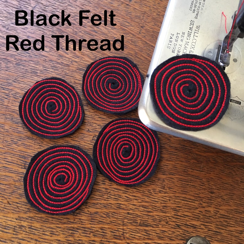 Spool Pin Felt Fun Wonky Unique Made on Antique Willcox & Etsy