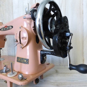 Spoked Wheel for Sewing Machine Conversion to Treadle or Hand Crank