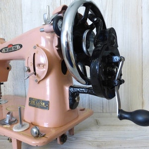 Spoked Wheel for Sewing Machine Conversion to Treadle or Hand Crank Machine Reproduction For Singer or Model 15 Style image 4