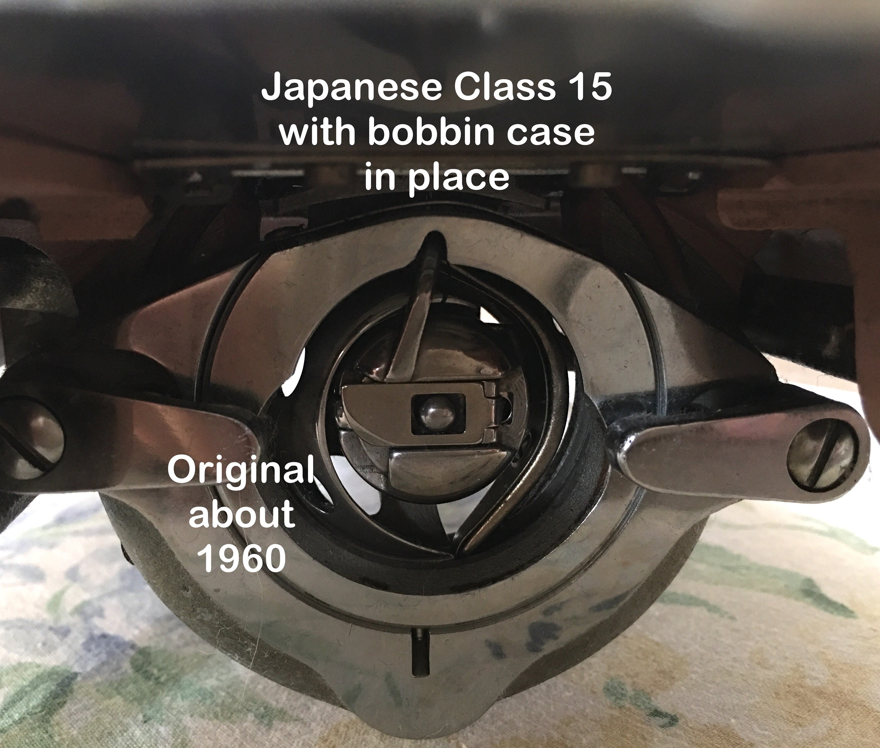 Bobbin Case, Class 15 Japanese machines