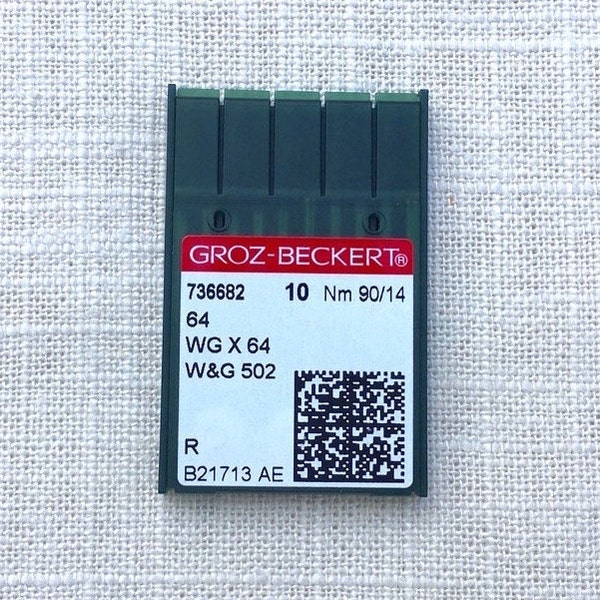 Agujas para máquina de coser Willcox & Gibbs, tamaño 90, marca Groz-Beckert, paquete de 10 Wilcox Gibbs