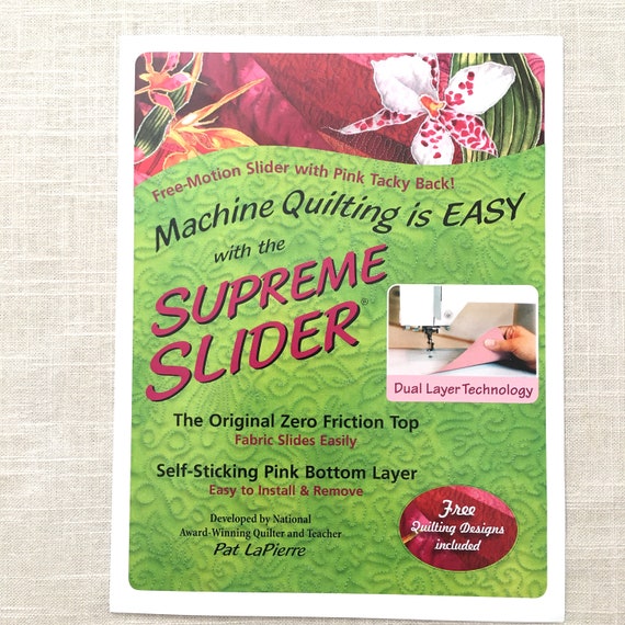 Supreme Slider by Lapierre Studios 8x11 Inches Freemotion Etsy