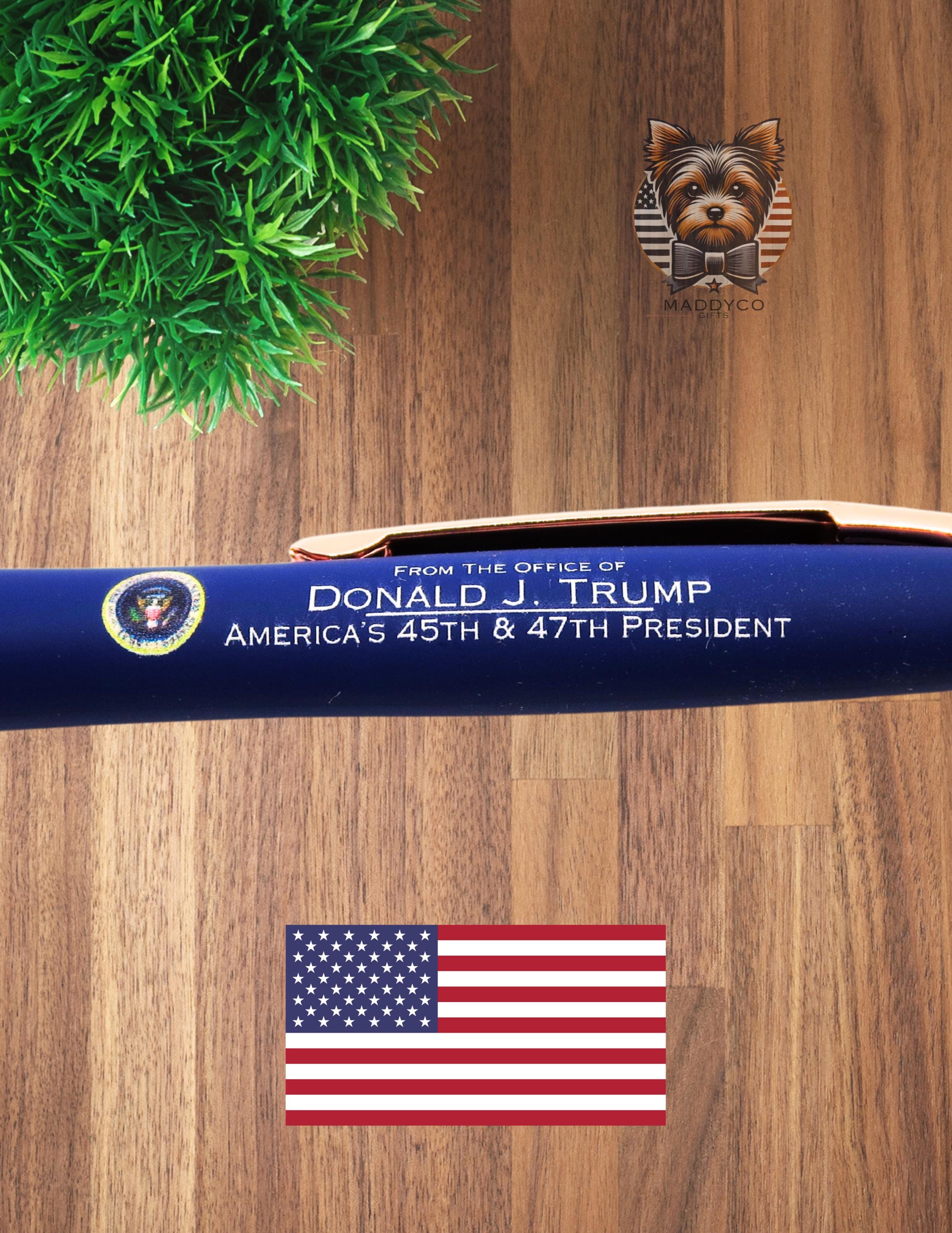 3 FOR 15 Donald J. Trump Presidential Collector’s Pen MAGA Gift for a MAGA Lover Gift for Him Gift for Her