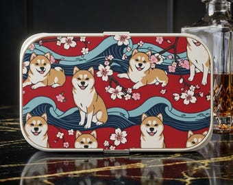 Caja bento Shiba Inu: contenedor para almuerzo con diseño de perro japonés