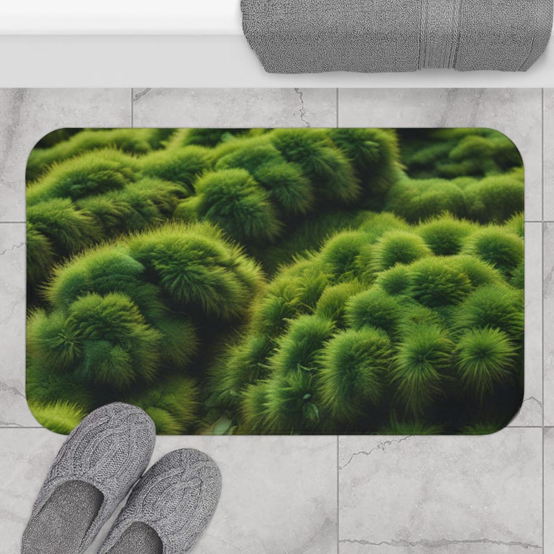 Moss Bath Mat - Etsy