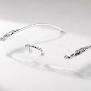 Cartier rimless glasses - Etsy 日本