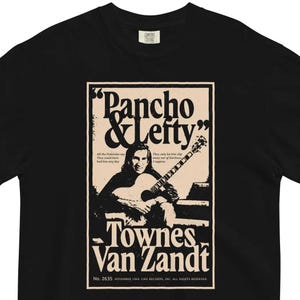 Townes Van Zandt &quot;&quot;Pancho & Links&quot;&quot; T-Shirt