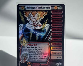 Tarjeta proxy de lámina UR de Majin Vegeta Pr5