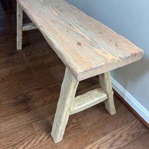 Rustic Handmade Bench - Etsy