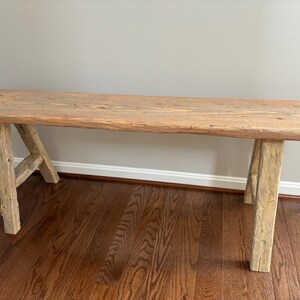 Rustic Handmade Bench - Etsy