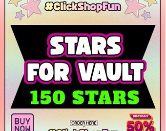 Mono Go STARS VOOR DE VAULT | 150 per bestelling |