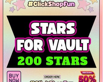 Mono Go STARS VOOR DE VAULT | 200 per bestelling |