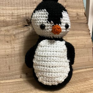crochet handmade penguin