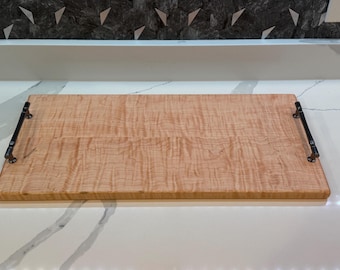 Handcrafted Curly Maple Charcuterie Board!