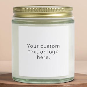 Candela personalizzata Candela personalizzata Candela vuota Candela con etichetta privata Regalo per lei Regalo per lui Candela di compleanno Amicizia Divertente Natale