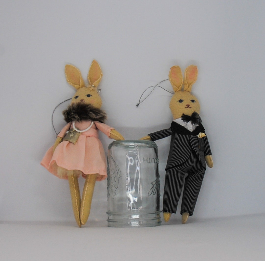 Mr. and Mrs. Rabbit - Etsy
