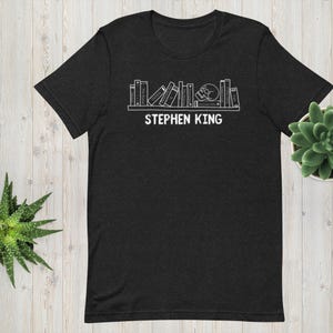 Stephen King books Unisex t-shirt