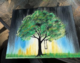 Tree Canvas Painting