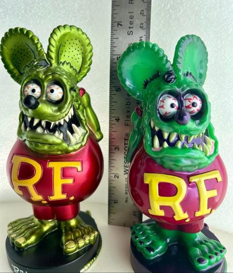 Rat Fink Figure - Etsy