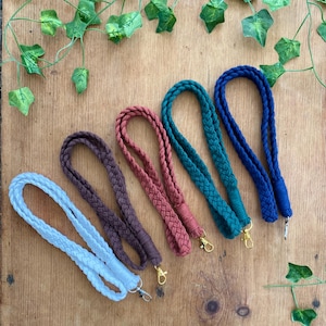 Teacher lanyard custom macrame braided keychain or badge holder a great teacher gift or nurse gift