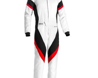 Combinaison de course de karting fabriquée à la main, norme CIK/FIA de niveau 2, personnalisation de la combinaison de course dans toutes les tailles avec la possibilité d'ajouter vos propres logos + livraison gratuite