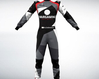 Combinaison de course de karting fabriquée à la main, norme CIK/FIA de niveau 2, personnalisation de la combinaison de course dans toutes les tailles avec la possibilité d'ajouter vos propres logos + livraison gratuite