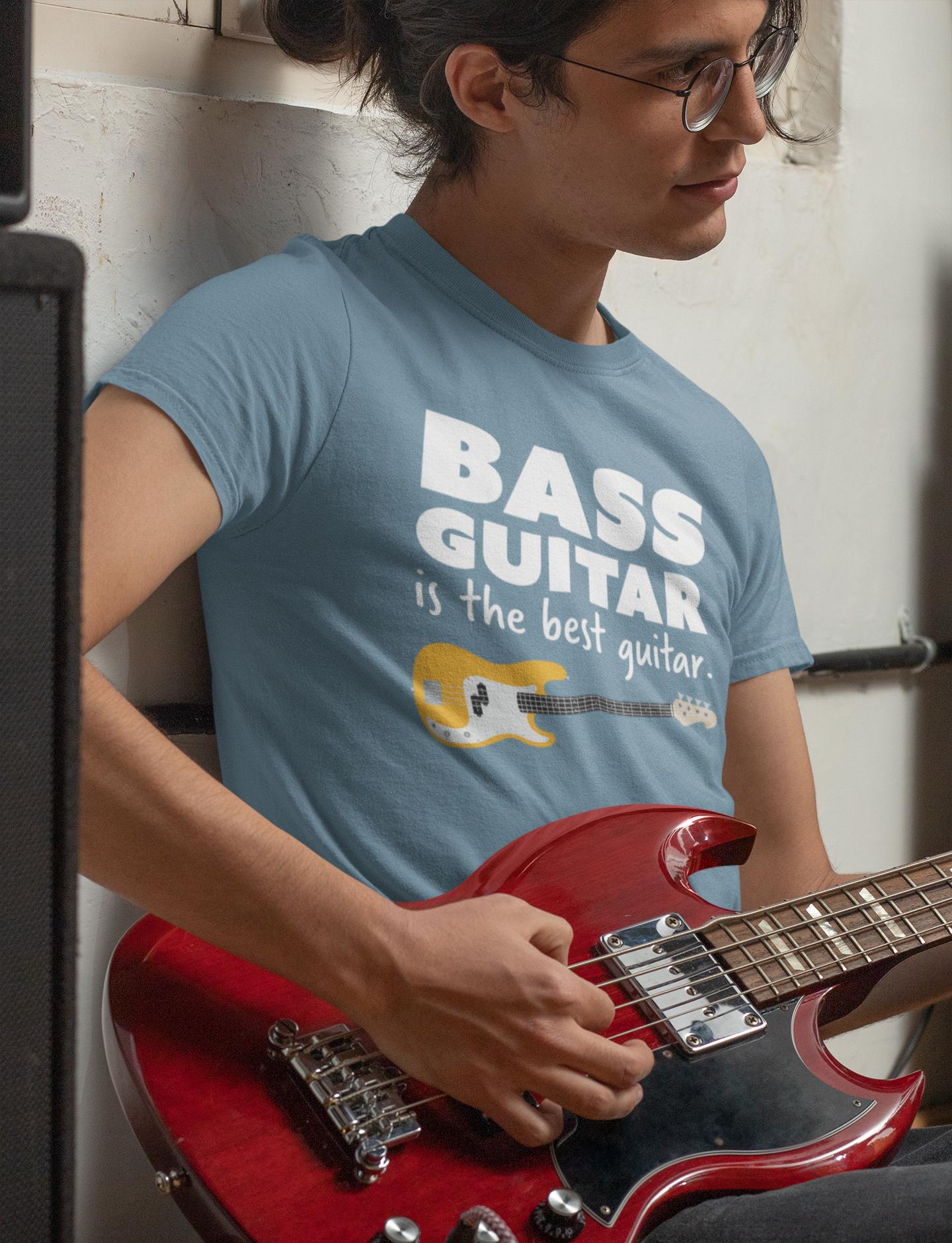 Funny Bass Player Music Humor Tee