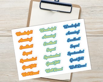 Wonderful Teacher Sticker – Amazing Motivational Phone Case Labels