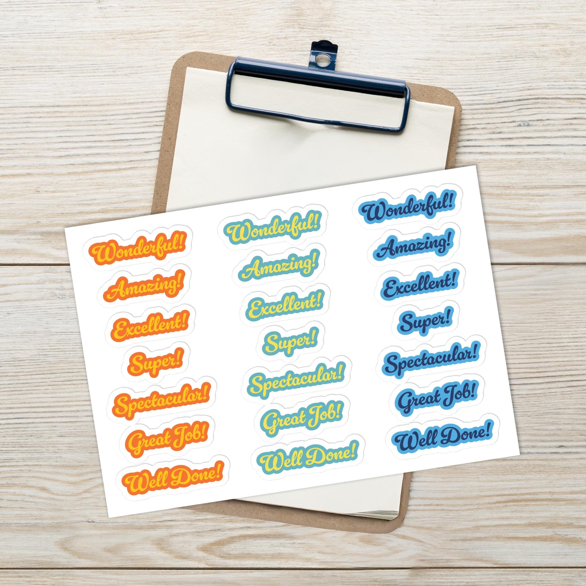 Wonderful Teacher Sticker Motivational