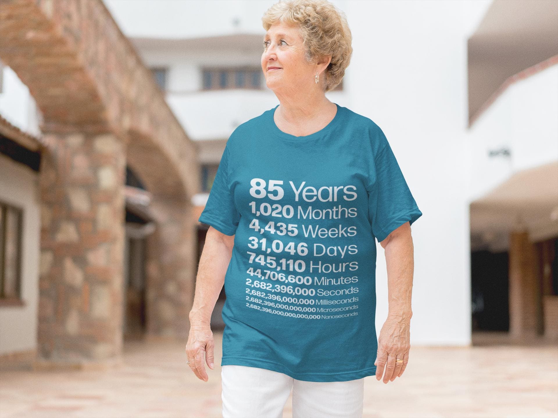 85th Birthday Life In Numbers Tee