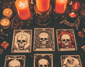Brutally Honest Eye Opener Tarot Reading with Santa Muerte – 6 Card Spread | Deeper Insights | PDF Spiritual Guidance | Energy Reading 24 HR