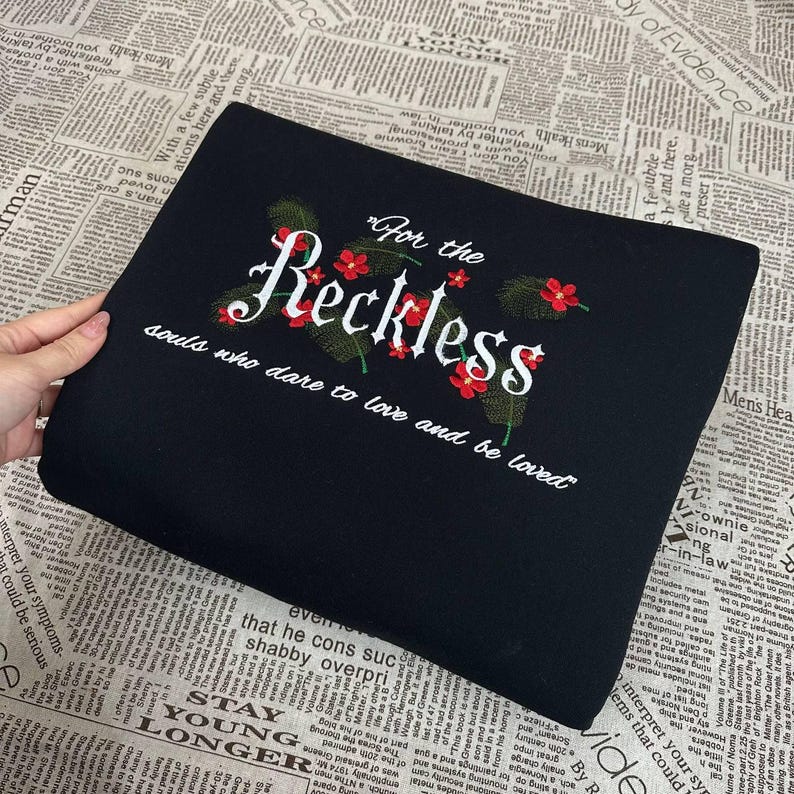 Reckless Lauren Roberts Merch Shirt, Powerless Series Embroidered Sweater, Kai and Paedyn Hoodie, Powerful Book Shirt image 2