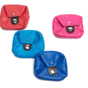 Porte-monnaie en cuir, petit porte-monnaie