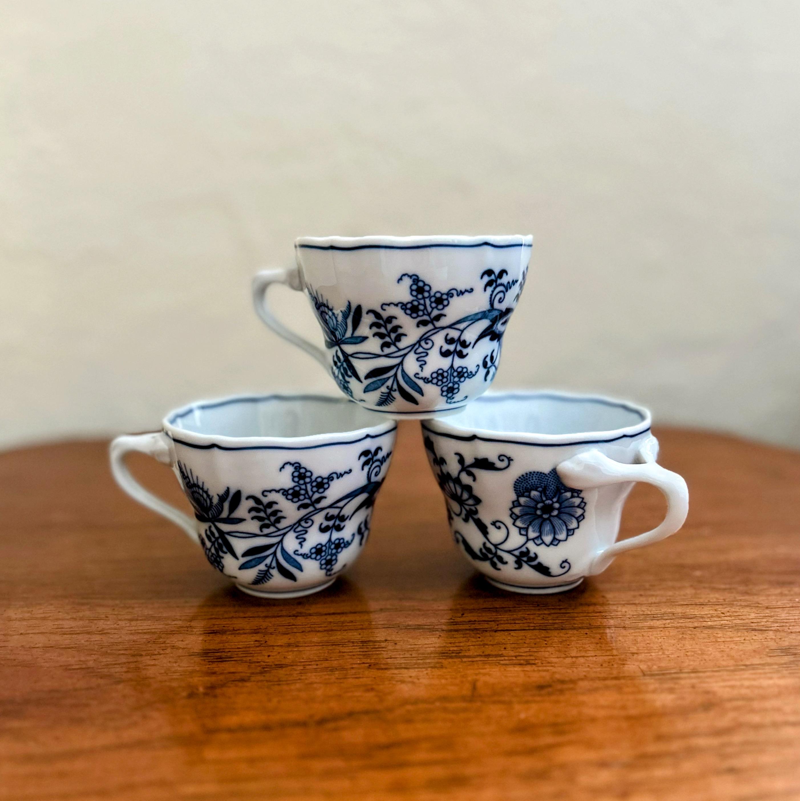 ブルーダニューブ ティーカップ&ソーサー 5客セット(コーヒー) Blue Danube ブルーダニューブ カップ&ソーサー 5客セット ブルー系